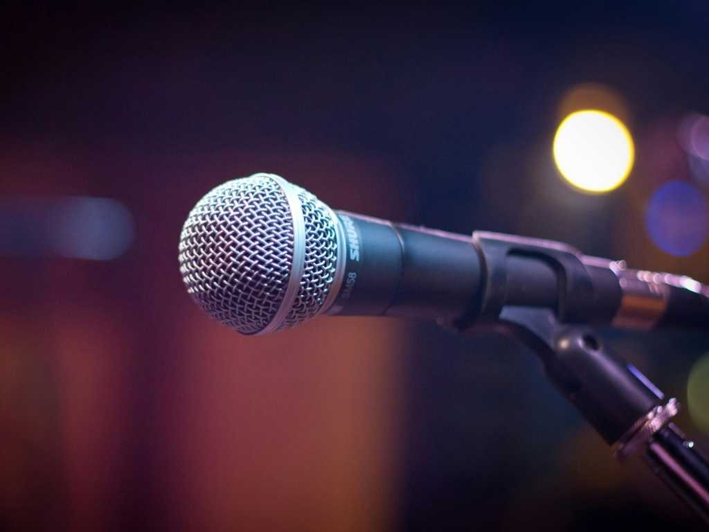 Microphone (gros plan)