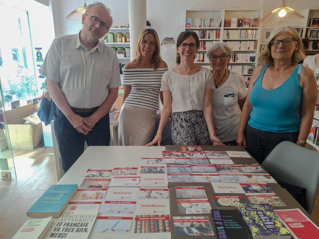 Photo fresque librairie Flora Lit 5 juillet 2025